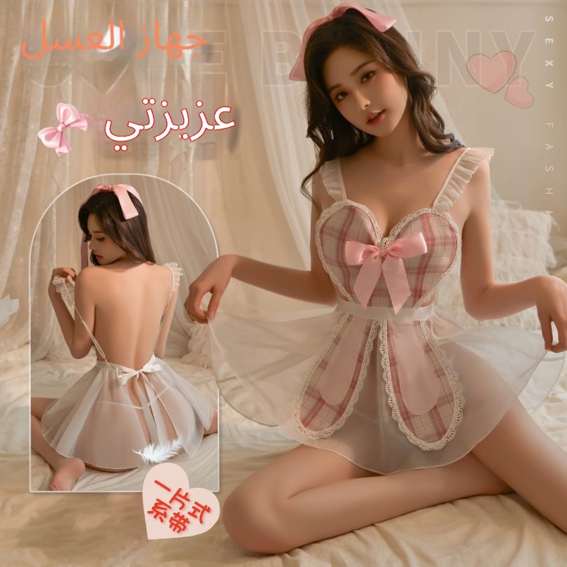 ⁦رجل الدخان جنسي الملابس الداخلية أنثى نقية الرغبة في منظور منظور نمط الخادمة القوس موحدة التعادل تنورة النوم 100454⁩ - الصورة ⁦3⁩