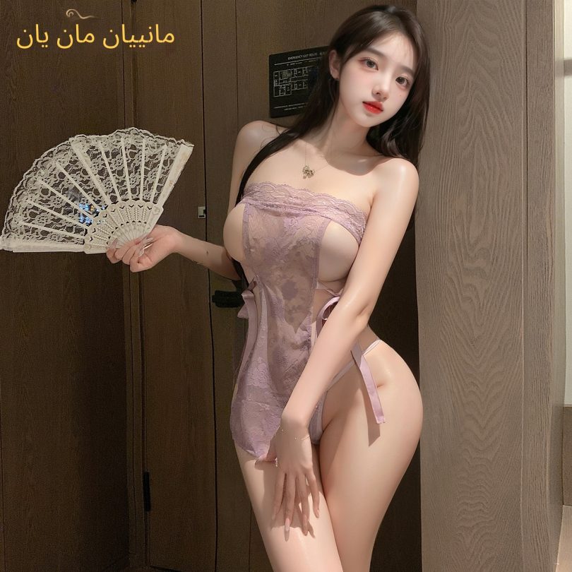 ⁦رجل الدخان جنسي الملابس الداخلية المرأة مثير الدانتيل الدانتيل الدانتيل نظرة خاطفة نقية⁩ - الصورة ⁦2⁩