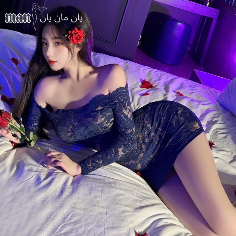 ⁦رجل الدخان جنسي ملابس داخلية نسائية الدانتيل حقيبة الورك تنورة موحدة جنسي حرف واحد الكتف منظور حار الأمين مجموعة 100217⁩ - الصورة ⁦2⁩