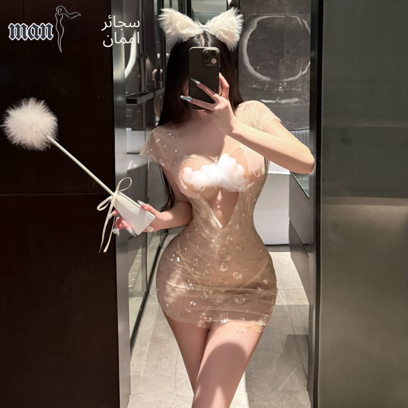 ⁦رجل يدخن جنسيّ ملابس داخليّة إمرأة مثير منظور حارّ تلألأ ناد ثوب⁩ - الصورة ⁦5⁩
