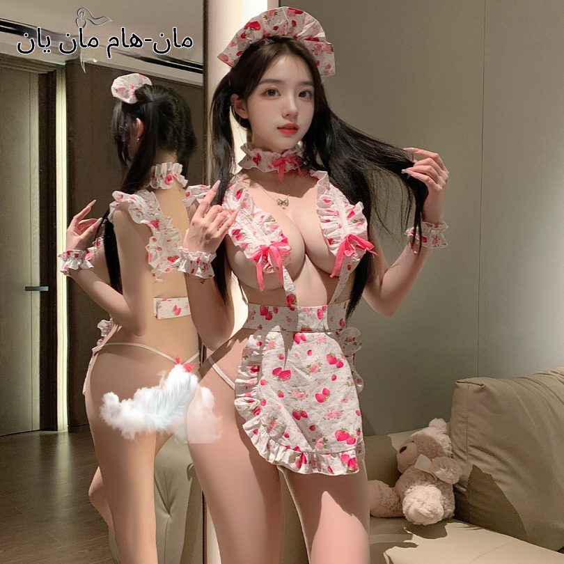 ⁦رجل دخان مثير ملابس داخليّة إمرأة مثير خادمة ريح حزام سير حلو شريط توتّة pure رغب خادمة زيّ 100578 يدفع البائع / شحن مجاني⁩ - الصورة ⁦3⁩