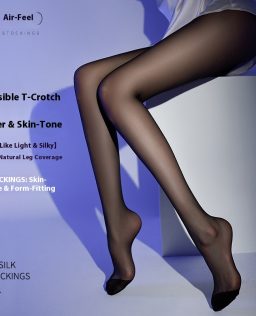 Men Smoking Sexy Lingerie Sexy Casual T-shirt Perspective Long Socks Silk Stockings Closure Appeal 1288