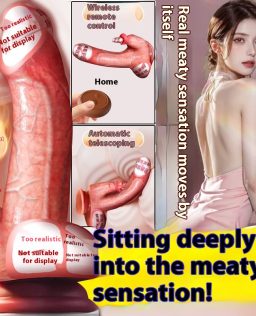 Long Love Silicone Cock Fake Female Electric Masturbation High Speed Soft Telescopic Gun Machine Simulation Adult Accessories