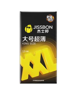 杰士邦避孕套大号超薄3只12只装安全套男用