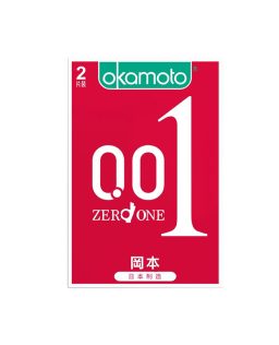 冈本001避孕套2只3只5只装聚氨酯超薄超润滑