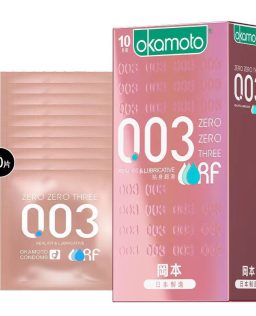 冈本粉金贴身超滑安全套3只6只10只装避孕套