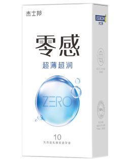 杰士邦避孕套零感超薄超润10只装安全套情趣