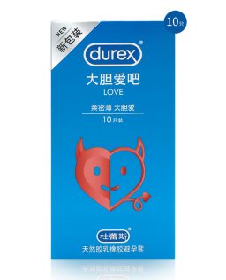 杜蕾斯大胆爱避孕套男用安全套3/10只房事计生用品安全套批发代发